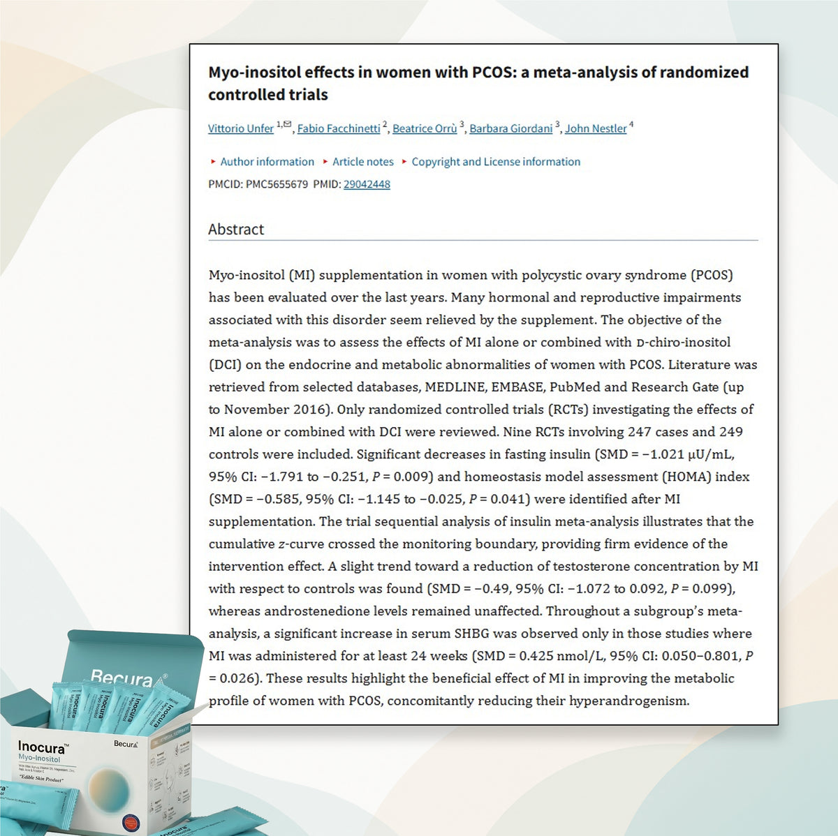 INOCURA – ADVANCED MYO-INOSITOL BASED PCOS WELLNESS