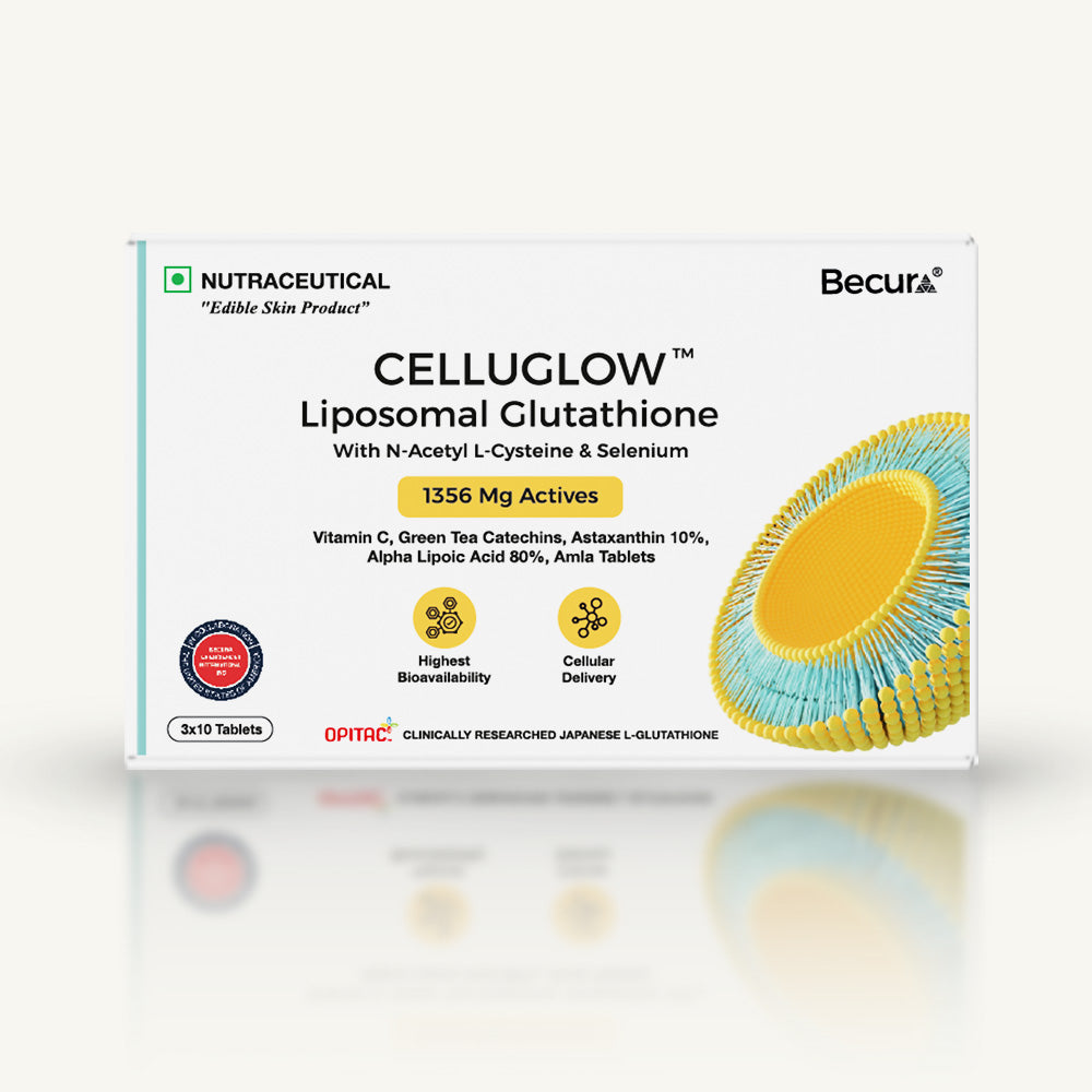 Celluglow™ LIPOSOMAL & Opitac GLUTATHIONE With NAC,ALA & Selenium