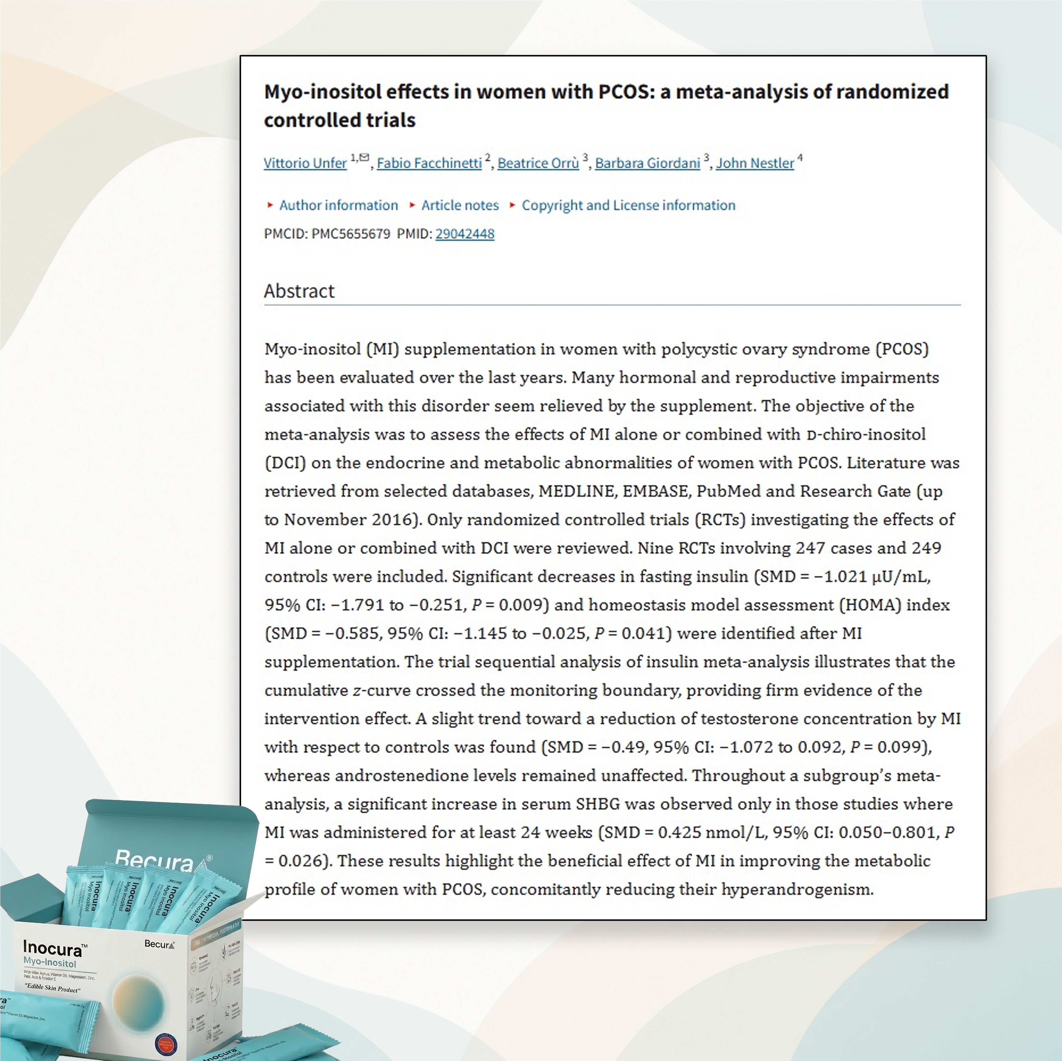 INOCURA – ADVANCED MYO-INOSITOL BASED PCOS WELLNESS