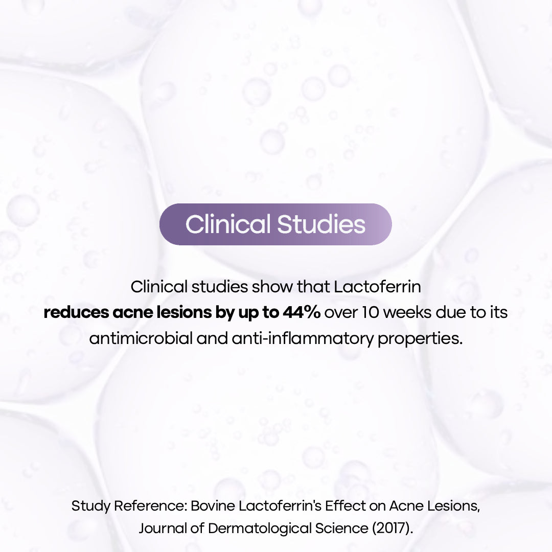 Lactofyn™ Lactoferrin with Retinyl Palmitate, Omega-3, Vitamin B3,B5, E and Probiotics.